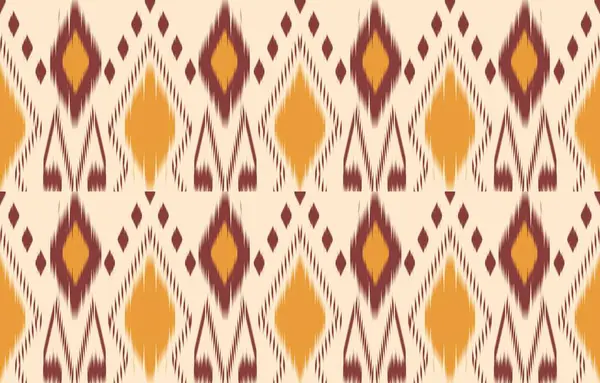 Geometrik etnik oryantal ikat kusursuz desenli renk doğulu. Aztek süsü izi. Arkaplan, perde, halı, duvar kağıdı, giysi, ambalaj, Batik, vektör illüstrasyonu için tasarım.
