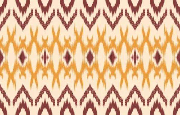 Geometrik etnik oryantal ikat kusursuz desenli renk doğulu. Aztek süsü izi. Arkaplan, perde, halı, duvar kağıdı, giysi, ambalaj, Batik, vektör illüstrasyonu için tasarım.