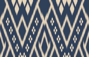 Geometrik etnik oryantal ikat kusursuz desenli renk doğulu. Aztek süsü izi. Arkaplan, perde, halı, duvar kağıdı, giysi, ambalaj, Batik, vektör illüstrasyonu için tasarım.