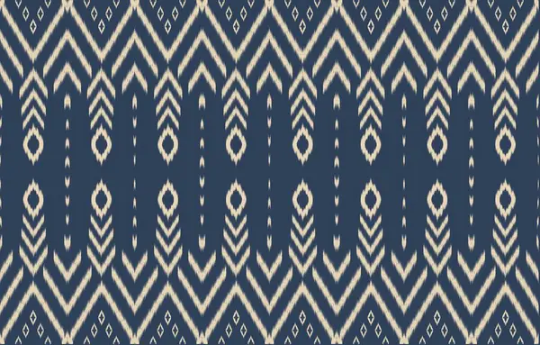 Geometrik etnik oryantal ikat kusursuz desenli renk doğulu. Aztek süsü izi. Arkaplan, perde, halı, duvar kağıdı, giysi, ambalaj, Batik, vektör illüstrasyonu için tasarım.