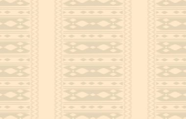 Geometrik etnik oryantal ikat kusursuz desenli renk doğulu. Aztek süsü izi. Arkaplan, perde, halı, duvar kağıdı, giysi, ambalaj, Batik, vektör illüstrasyonu için tasarım.