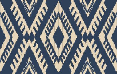 Geometrik etnik oryantal ikat kusursuz desenli renk doğulu. Aztek süsü izi. Arkaplan, perde, halı, duvar kağıdı, giysi, ambalaj, Batik, vektör illüstrasyonu için tasarım.