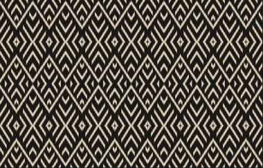 Geometrik etnik oryantal ikat kusursuz desenli renk doğulu. Aztek süsü izi. Arkaplan, perde, halı, duvar kağıdı, giysi, ambalaj, Batik, vektör illüstrasyonu için tasarım.