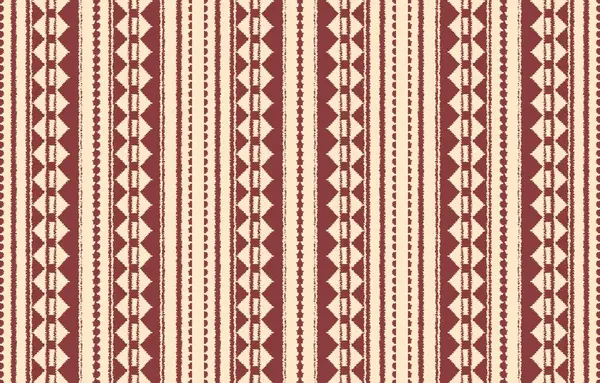 Geometrik etnik oryantal ikat kusursuz desenli renk doğulu. Aztek süsü izi. Arkaplan, perde, halı, duvar kağıdı, giysi, ambalaj, Batik, vektör illüstrasyonu için tasarım.