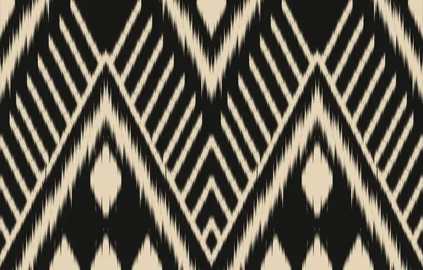 Geometrik etnik oryantal ikat kusursuz desenli renk doğulu. Aztek süsü izi. Arkaplan, perde, halı, duvar kağıdı, giysi, ambalaj, Batik, vektör illüstrasyonu için tasarım.