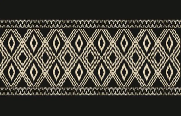 Geometrik etnik oryantal ikat kusursuz desenli renk doğulu. Aztek süsü izi. Arkaplan, perde, halı, duvar kağıdı, giysi, ambalaj, Batik, vektör illüstrasyonu için tasarım.