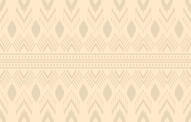 Geometrik etnik oryantal ikat kusursuz desenli renk doğulu. Aztek süsü izi. Arkaplan, perde, halı, duvar kağıdı, giysi, ambalaj, Batik, vektör illüstrasyonu için tasarım.