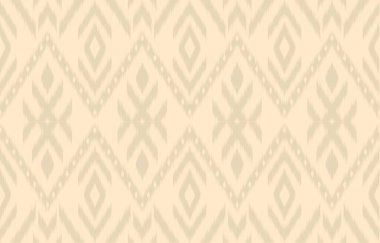 Geometrik etnik oryantal ikat kusursuz desenli renk doğulu. Aztek süsü izi. Arkaplan, perde, halı, duvar kağıdı, giysi, ambalaj, Batik, vektör illüstrasyonu için tasarım.