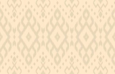 Geometrik etnik oryantal ikat kusursuz desenli renk doğulu. Aztek süsü izi. Arkaplan, perde, halı, duvar kağıdı, giysi, ambalaj, Batik, vektör illüstrasyonu için tasarım.