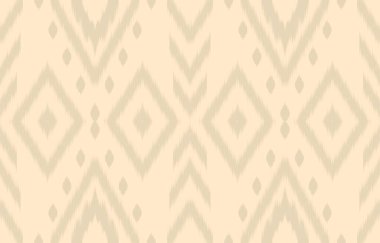 Geometrik etnik oryantal ikat kusursuz desenli renk doğulu. Aztek süsü izi. Arkaplan, perde, halı, duvar kağıdı, giysi, ambalaj, Batik, vektör illüstrasyonu için tasarım.