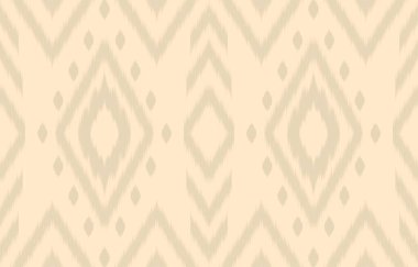 Geometrik etnik oryantal ikat kusursuz desenli renk doğulu. Aztek süsü izi. Arkaplan, perde, halı, duvar kağıdı, giysi, ambalaj, Batik, vektör illüstrasyonu için tasarım.