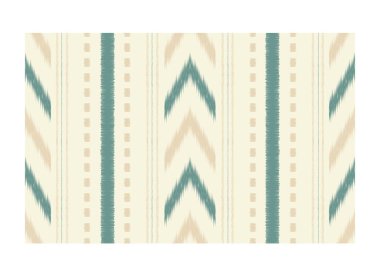 Geometrik etnik oryantal ikat kusursuz desenli renk doğulu. Aztek süsü izi. Arkaplan, perde, halı, duvar kağıdı, giysi, ambalaj, Batik, vektör illüstrasyonu için tasarım.