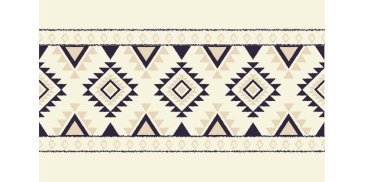 Geometrik etnik oryantal ikat kusursuz desenli renk doğulu. Aztek süsü izi. Arkaplan, perde, halı, duvar kağıdı, giysi, ambalaj, Batik, vektör illüstrasyonu için tasarım.