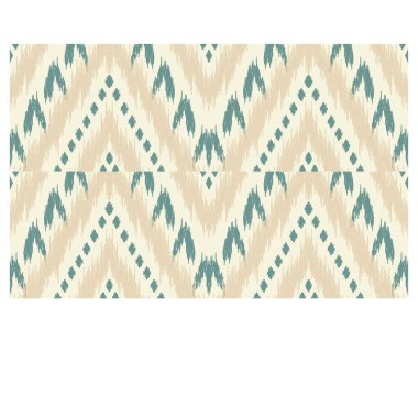 Geometrik etnik oryantal ikat kusursuz desenli renk doğulu. Aztek süsü izi. Arkaplan, perde, halı, duvar kağıdı, giysi, ambalaj, Batik, vektör illüstrasyonu için tasarım.