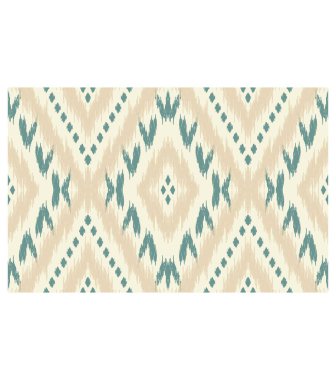Geometrik etnik oryantal ikat kusursuz desenli renk doğulu. Aztek süsü izi. Arkaplan, perde, halı, duvar kağıdı, giysi, ambalaj, Batik, vektör illüstrasyonu için tasarım.