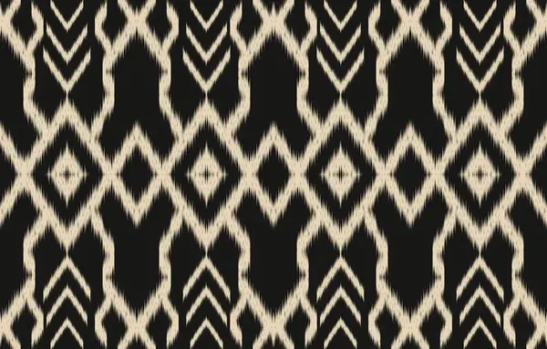 Geometrik etnik oryantal ikat kusursuz desenli renk doğulu. Aztek süsü izi. Arkaplan, perde, halı, duvar kağıdı, giysi, ambalaj, Batik, vektör illüstrasyonu için tasarım.