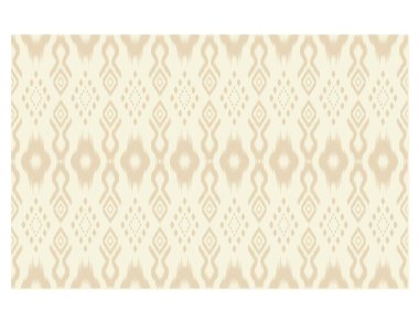 Geometrik etnik oryantal ikat kusursuz desenli renk doğulu. Aztek süsü izi. Arkaplan, perde, halı, duvar kağıdı, giysi, ambalaj, Batik, vektör illüstrasyonu için tasarım.