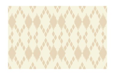 Geometrik etnik oryantal ikat kusursuz desenli renk doğulu. Aztek süsü izi. Arkaplan, perde, halı, duvar kağıdı, giysi, ambalaj, Batik, vektör illüstrasyonu için tasarım.