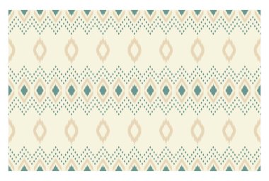 Geometrik etnik oryantal ikat kusursuz desenli renk doğulu. Aztek süsü izi. Arkaplan, perde, halı, duvar kağıdı, giysi, ambalaj, Batik, vektör illüstrasyonu için tasarım.