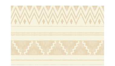 Geometrik etnik oryantal ikat kusursuz desenli renk doğulu. Aztek süsü izi. Arkaplan, perde, halı, duvar kağıdı, giysi, ambalaj, Batik, vektör illüstrasyonu için tasarım.