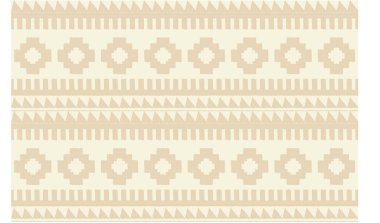 Geometrik etnik oryantal ikat kusursuz desenli renk doğulu. Aztek süsü izi. Arkaplan, perde, halı, duvar kağıdı, giysi, ambalaj, Batik, vektör illüstrasyonu için tasarım.