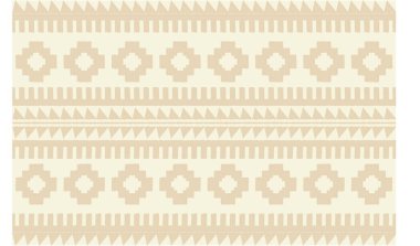 Geometrik etnik oryantal ikat kusursuz desenli renk doğulu. Aztek süsü izi. Arkaplan, perde, halı, duvar kağıdı, giysi, ambalaj, Batik, vektör illüstrasyonu için tasarım.