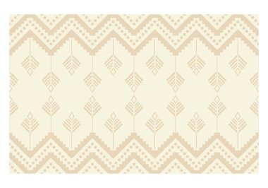Geometrik etnik oryantal ikat kusursuz desenli renk doğulu. Aztek süsü izi. Arkaplan, perde, halı, duvar kağıdı, giysi, ambalaj, Batik, vektör illüstrasyonu için tasarım.