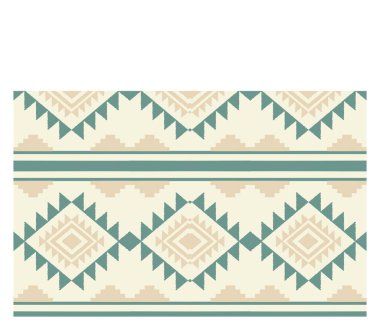 Geometrik etnik oryantal ikat kusursuz desenli renk doğulu. Aztek süsü izi. Arkaplan, perde, halı, duvar kağıdı, giysi, ambalaj, Batik, vektör illüstrasyonu için tasarım.