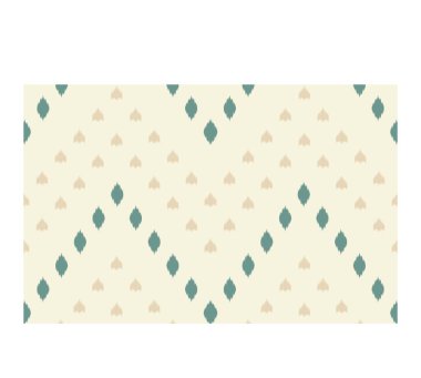 Geometrik etnik oryantal ikat kusursuz desenli renk doğulu. Aztek süsü izi. Arkaplan, perde, halı, duvar kağıdı, giysi, ambalaj, Batik, vektör illüstrasyonu için tasarım.