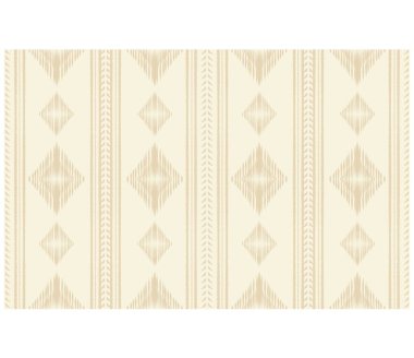 Geometrik etnik oryantal ikat kusursuz desenli renk doğulu. Aztek süsü izi. Arkaplan, perde, halı, duvar kağıdı, giysi, ambalaj, Batik, vektör illüstrasyonu için tasarım.