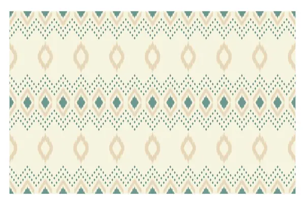 Geometrik etnik oryantal ikat kusursuz desenli renk doğulu. Aztek süsü izi. Arkaplan, perde, halı, duvar kağıdı, giysi, ambalaj, Batik, vektör illüstrasyonu için tasarım.