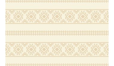 Geometrik etnik oryantal ikat kusursuz desenli renk doğulu. Aztek süsü izi. Arkaplan, perde, halı, duvar kağıdı, giysi, ambalaj, Batik, vektör illüstrasyonu için tasarım.