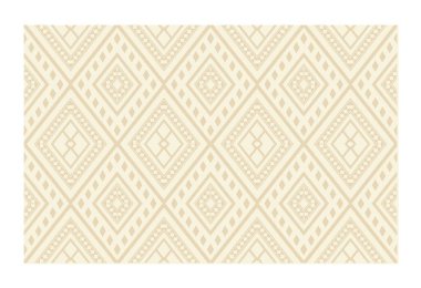 Geometrik etnik oryantal ikat kusursuz desenli renk doğulu. Aztek süsü izi. Arkaplan, perde, halı, duvar kağıdı, giysi, ambalaj, Batik, vektör illüstrasyonu için tasarım.