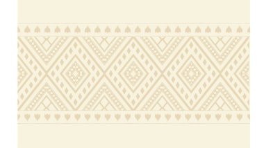 Geometrik etnik oryantal ikat kusursuz desenli renk doğulu. Aztek süsü izi. Arkaplan, perde, halı, duvar kağıdı, giysi, ambalaj, Batik, vektör illüstrasyonu için tasarım.