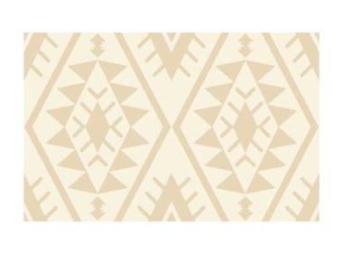 Geometrik etnik oryantal ikat kusursuz desenli renk doğulu. Aztek süsü izi. Arkaplan, perde, halı, duvar kağıdı, giysi, ambalaj, Batik, vektör illüstrasyonu için tasarım.