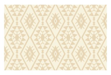 Geometrik etnik oryantal ikat kusursuz desenli renk doğulu. Aztek süsü izi. Arkaplan, perde, halı, duvar kağıdı, giysi, ambalaj, Batik, vektör illüstrasyonu için tasarım.
