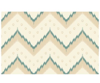 Geometrik etnik oryantal ikat kusursuz desenli renk doğulu. Aztek süsü izi. Arkaplan, perde, halı, duvar kağıdı, giysi, ambalaj, Batik, vektör illüstrasyonu için tasarım.