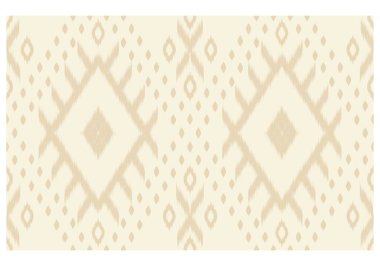 Geometrik etnik oryantal ikat kusursuz desenli renk doğulu. Aztek süsü izi. Arkaplan, perde, halı, duvar kağıdı, giysi, ambalaj, Batik, vektör illüstrasyonu için tasarım.