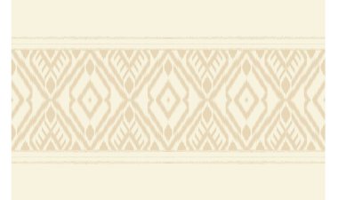 Geometrik etnik oryantal ikat kusursuz desenli renk doğulu. Aztek süsü izi. Arkaplan, perde, halı, duvar kağıdı, giysi, ambalaj, Batik, vektör illüstrasyonu için tasarım.