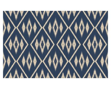 Geometrik etnik oryantal ikat kusursuz desenli renk doğulu. Aztek süsü izi. Arkaplan, perde, halı, duvar kağıdı, giysi, ambalaj, Batik, vektör illüstrasyonu için tasarım.