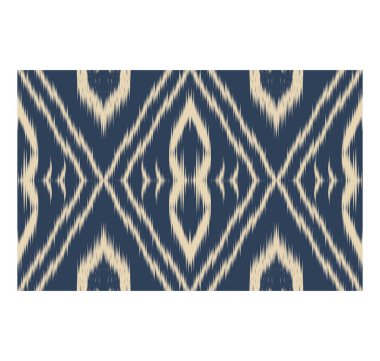 Geometrik etnik oryantal ikat kusursuz desenli renk doğulu. Aztek süsü izi. Arkaplan, perde, halı, duvar kağıdı, giysi, ambalaj, Batik, vektör illüstrasyonu için tasarım.