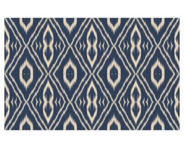 Geometrik etnik oryantal ikat kusursuz desenli renk doğulu. Aztek süsü izi. Arkaplan, perde, halı, duvar kağıdı, giysi, ambalaj, Batik, vektör illüstrasyonu için tasarım.