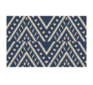 Geometrik etnik oryantal ikat kusursuz desenli renk doğulu. Aztek süsü izi. Arkaplan, perde, halı, duvar kağıdı, giysi, ambalaj, Batik, vektör illüstrasyonu için tasarım.
