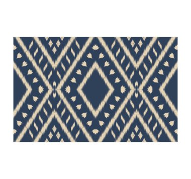 Geometrik etnik oryantal ikat kusursuz desenli renk doğulu. Aztek süsü izi. Arkaplan, perde, halı, duvar kağıdı, giysi, ambalaj, Batik, vektör illüstrasyonu için tasarım.