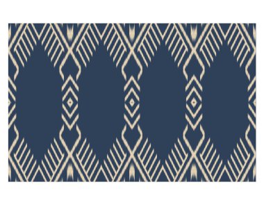 Geometrik etnik oryantal ikat kusursuz desenli renk doğulu. Aztek süsü izi. Arkaplan, perde, halı, duvar kağıdı, giysi, ambalaj, Batik, vektör illüstrasyonu için tasarım.