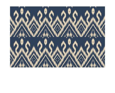 Geometrik etnik oryantal ikat kusursuz desenli renk doğulu. Aztek süsü izi. Arkaplan, perde, halı, duvar kağıdı, giysi, ambalaj, Batik, vektör illüstrasyonu için tasarım.