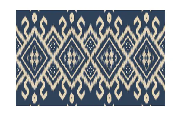 Geometrik etnik oryantal ikat kusursuz desenli renk doğulu. Aztek süsü izi. Arkaplan, perde, halı, duvar kağıdı, giysi, ambalaj, Batik, vektör illüstrasyonu için tasarım.