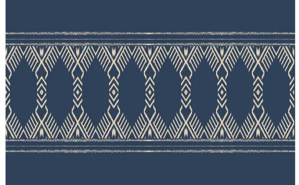 Geometrik etnik oryantal ikat kusursuz desenli renk doğulu. Aztek süsü izi. Arkaplan, perde, halı, duvar kağıdı, giysi, ambalaj, Batik, vektör illüstrasyonu için tasarım.