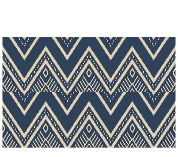 Geometrik etnik oryantal ikat kusursuz desenli renk doğulu. Aztek süsü izi. Arkaplan, perde, halı, duvar kağıdı, giysi, ambalaj, Batik, vektör illüstrasyonu için tasarım.