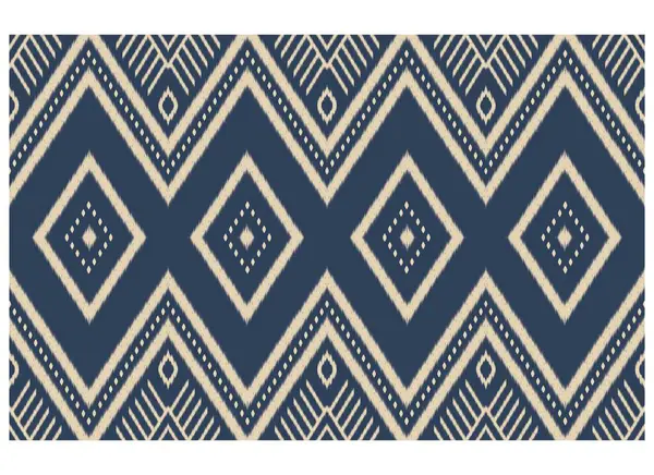 Geometrik etnik oryantal ikat kusursuz desenli renk doğulu. Aztek süsü izi. Arkaplan, perde, halı, duvar kağıdı, giysi, ambalaj, Batik, vektör illüstrasyonu için tasarım.